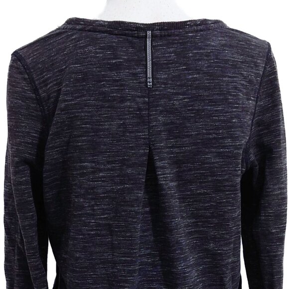 Lululemon Exhalation Pullover II Heathered Marled Grey French Terry - Picture 9 of 10